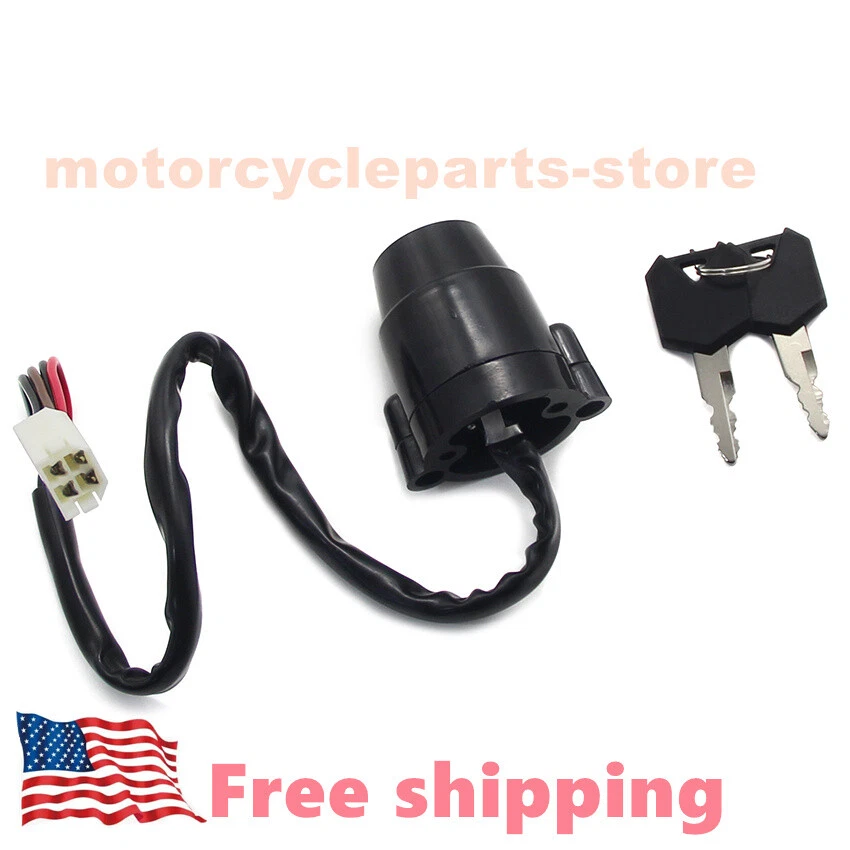 Ignition Switch Lock Keys for Yamaha 1E6-82508-01 XT250 1980-1983/ XT500 1976-81 Foto 3 de 4