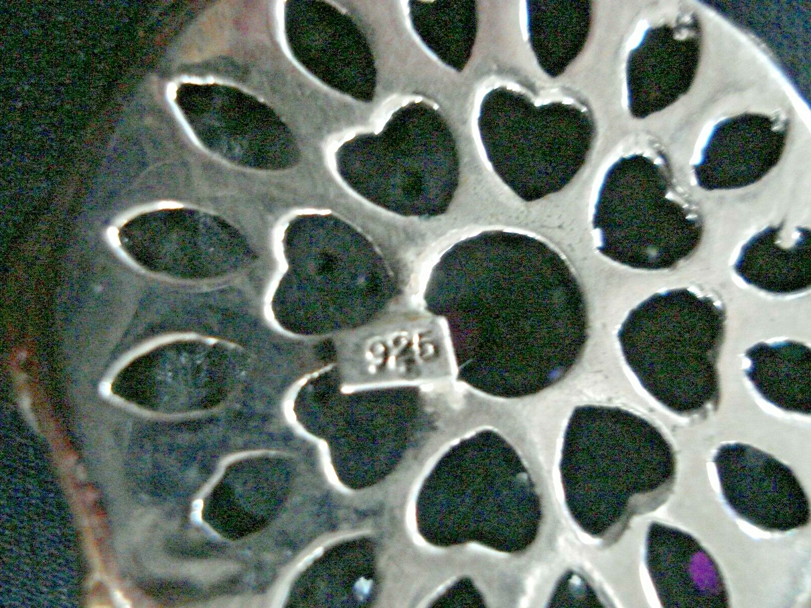 Beautiful Turkish Emerald Ruby Diamond Brass & St… - image 9