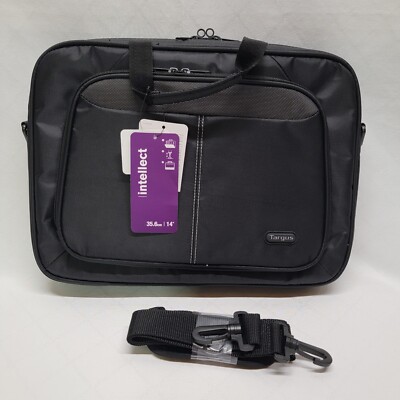 Targus 14'' Intellect Computer Bag Topload Black w/ ID TBT260-92 Computer Bag