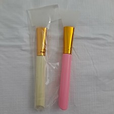 Silicone Make Up Brushes Lotion Foundation 2 Pack