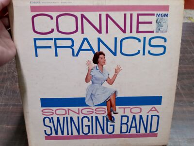 Connie Francis Vinyl Record E3893 MGM Album Songs To A Swinging