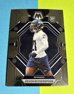 2023 PANINI MOSAIC FOOTBALL BASE MOSAIC RC #313 DEVON WITHERSPOON SEAHAWKS