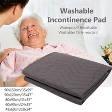 Reusable Washable Underpads Bed Pads Incontinence Mat Anti-Slip Absorbent Sheets