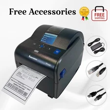Intermec PC43d Direct Thermal Barcode Label Printer LCD USB Ethernet TESTED