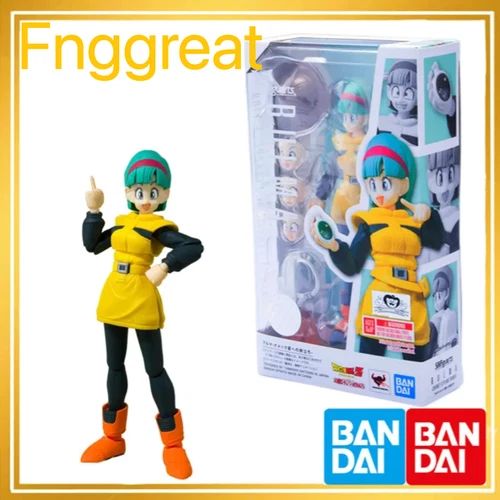 Figura BANDAI Dragon Ball Z S.H.Figuarts Bulma Journey to Planet Namek SHF Juguete - Imagen 4 de 13