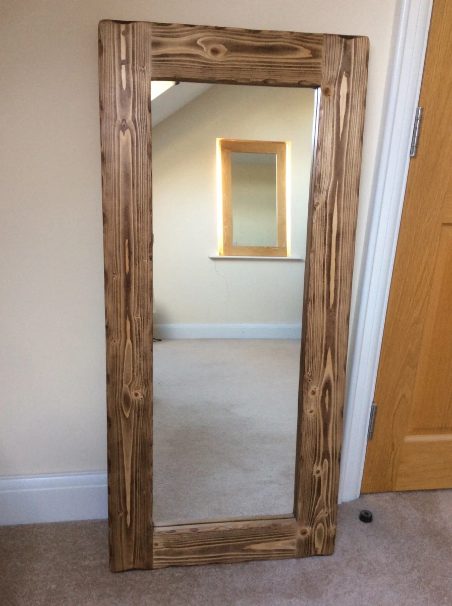 Rustic mirror full length deals
