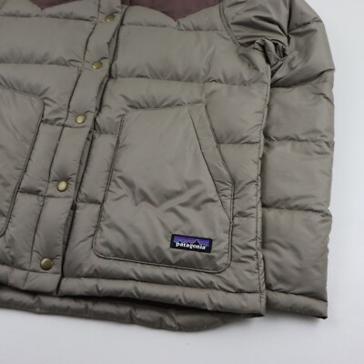 Patagonia Bivy Down Insulated Puffer Western Jacket Coat Parka