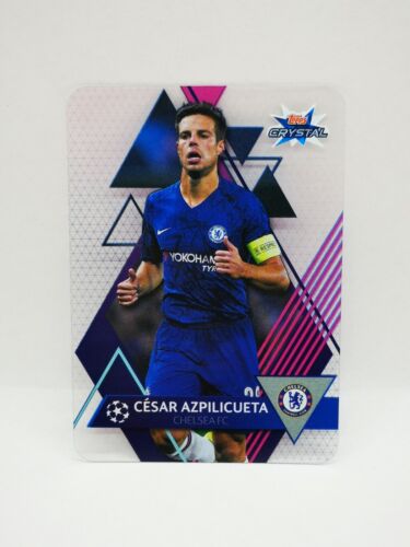 Carte card topps crystal 2019 2020 champions league CHELSEA 49 AZPILICUETA - Picture 1 of 2