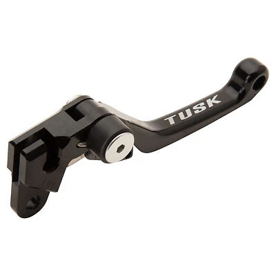 Tusk Folding Billet Aluminum Lever Set Black–Honda XR250R/XR400R 1996–2004 - Image 2 of 4