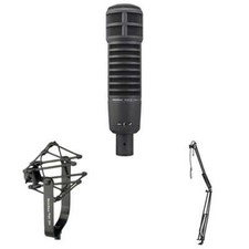 Electro-Voice RE20 Broadcast Announcer Microphone with Variable-D Black with E