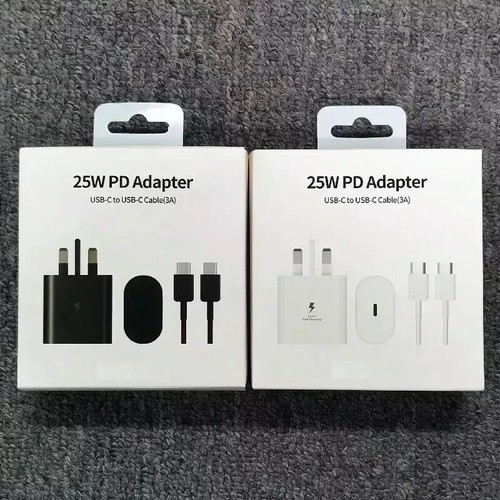 Super Fast 25W Type C Charger Plug/Cable For Samsung Galaxy S8,S9,S8Plus,S9 Plus - Picture 2 of 21