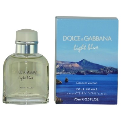 Light Blue Discover Volcano Perfume by Dolce \u0026 Gabbana for Men, Eau de  Toilette 75ml - يو سي في غاليري