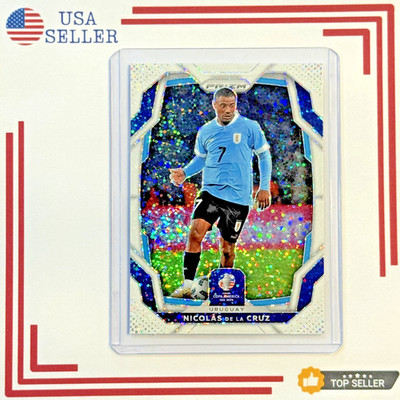 2024 Panini Prizm Copa America #96 NICOLAS De La CRUZ White Sparkle Prizm SSP
