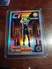 2023-24 Panini Nba Hoops Premium Stock - City Edition Trae Young Holo
