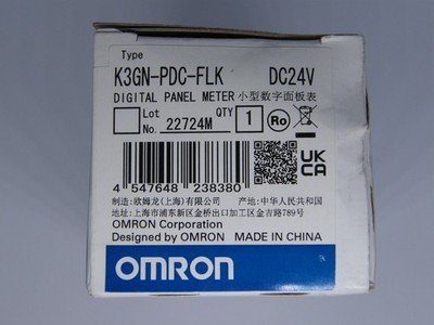 Omron K3GN-PDC-FLK DC24V Digital Panel Meter