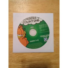 Garfield: It's All About Letters and Words Ages 3-4 PC, 2006 - Disc Only