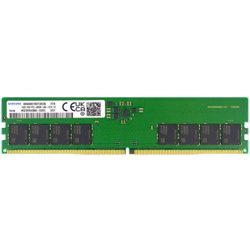 Samsung 16GB DDR5 4800MHz PC5-38400 288-Pins UDIMM Memory