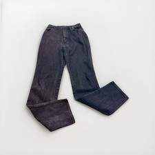 Vintage Wrangler Jeans High Waisted Cowgirl Black Fitted Women's 11/12