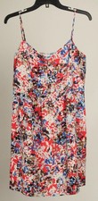 J. Crew Dress Women’s 12 Multicolor Fit & Flare Spaghetti Strap Pockets Lined