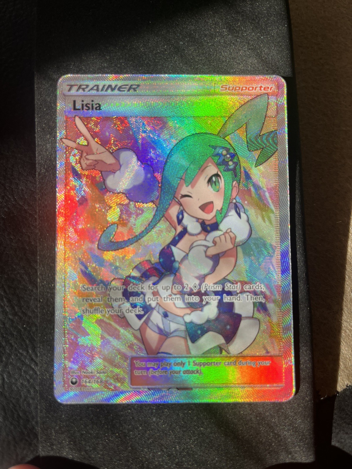 Pokémon TCG Lisia Celestial Storm 164/168 Full Art Ultra Rare Near Mint