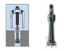 Internal Extractors 14mm - 19mm - Beta Tools 15442b
