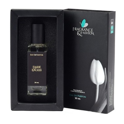 Fragrance And Fashion Dark Excess Eau De Perfume Long Lasting Fragrance 30ml