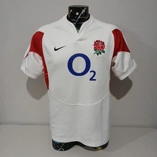 England Rugby 2005 Nike Dri-Fit Home Jersey Men's Size L - VGC