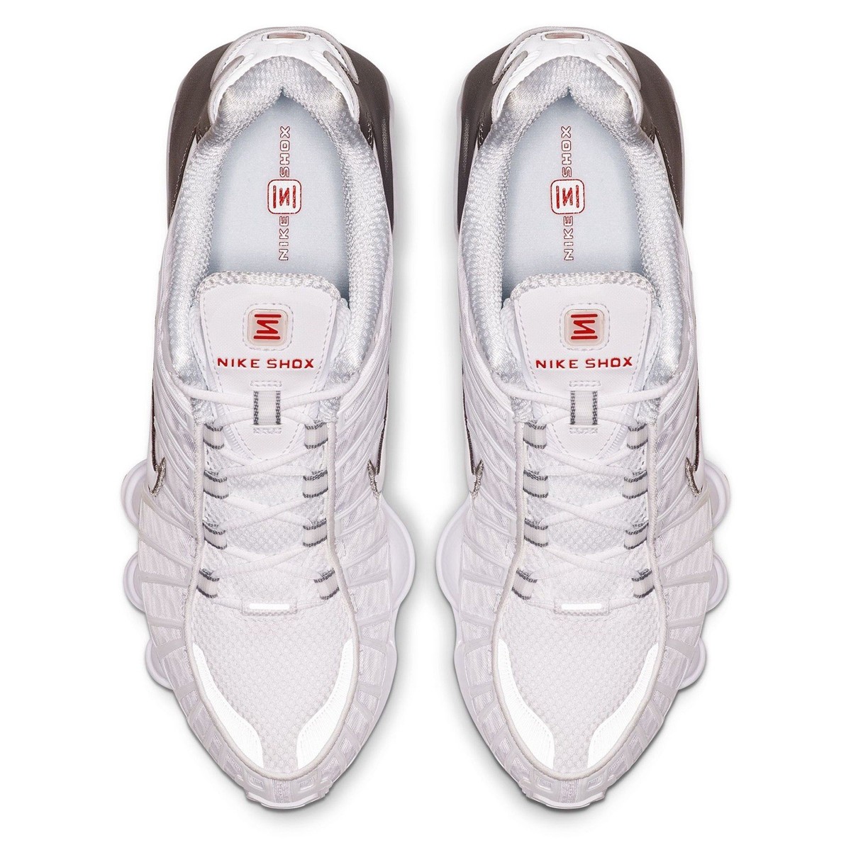 Size 12 - Nike Shox TL “White Metallic Silver” Mens 192499276889| eBay
