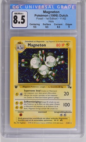 Magneton (1st Edition) graded CGC 8.5 for sale on eBay