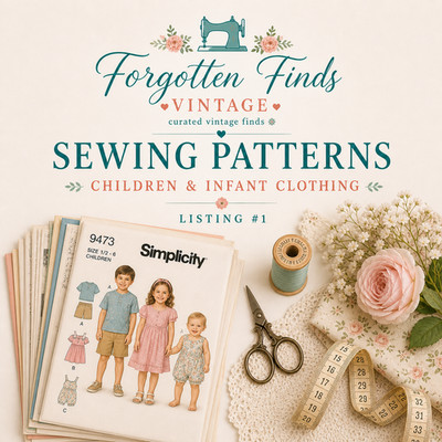 Buyers Choice of Sewing Patterns:  Kids Infant Baby Clothing  (Listing #1)