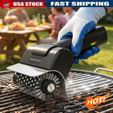 Electric Grill Brush for Outdoor Grill, Cordl...