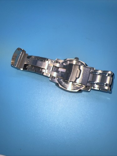 Nautis Stealth Men's Watch 45mm Swiss Movement Blue Stainless Needs New Battery - Picture 6 of 8