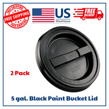 2 Pack Screw Top Bucket Lid With 2 Gaskets Fi...