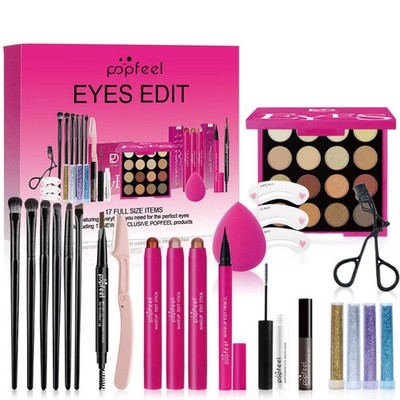 Eyes Makeup Sets Makeup Kits for Teens,with 16 Colors Eyeshadow Palette,Makeu...