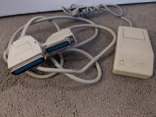 Vintage Apple Mouse G5431 One-Button Desktop Bus Mouse 5' Cable