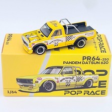 Pop Race Pandem Datsun 620 Pickup - 1:64, Moon Eyes (2025 Limited Edition)