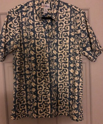 Reyn Spooner Mens Hawaiian Traditional Shirt. Short Sleeve. M