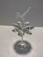 Frosted Swarovski Crystal Ballerina Figurine ...