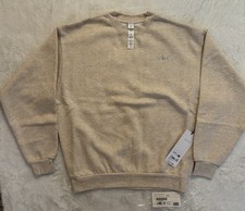 Alo Accolade Crew Neck Pullover Oatmeal Heather Women s Small