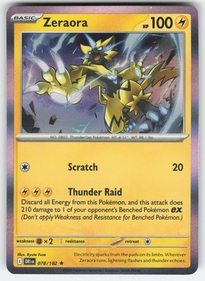 Zeraora Destined Rivals 78/182