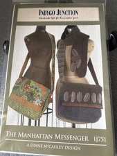 Indygo Junction Manhattan Messenger Bag Sewing Pattern IJ751