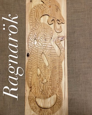 Nordische Kunst aus Holz  Ragnarök 