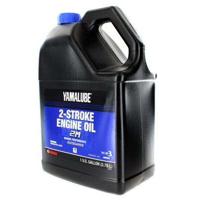 Yamaha OEM, Yamalube 2M Marine 2 Stroke Engine Oil - 4 Gallons