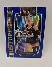 2024 Panini Select WNBA Natasha Cloud #1 Unstoppable Blue FLASH Prizm 90/99