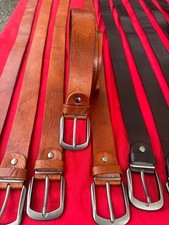 cinture in 100 % cuoio lavorazioni artigianale