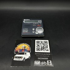 Sony Grey MD Walkman MZ-R70 Mini Disc Player/Digital Recorder