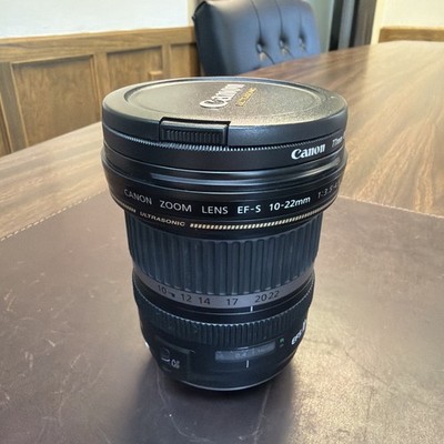 Canon Ultrasonic EF-S 77mm Lens 10-22mm f/1:3.5-4.5 USM SLR-Rubber Ring Sticky