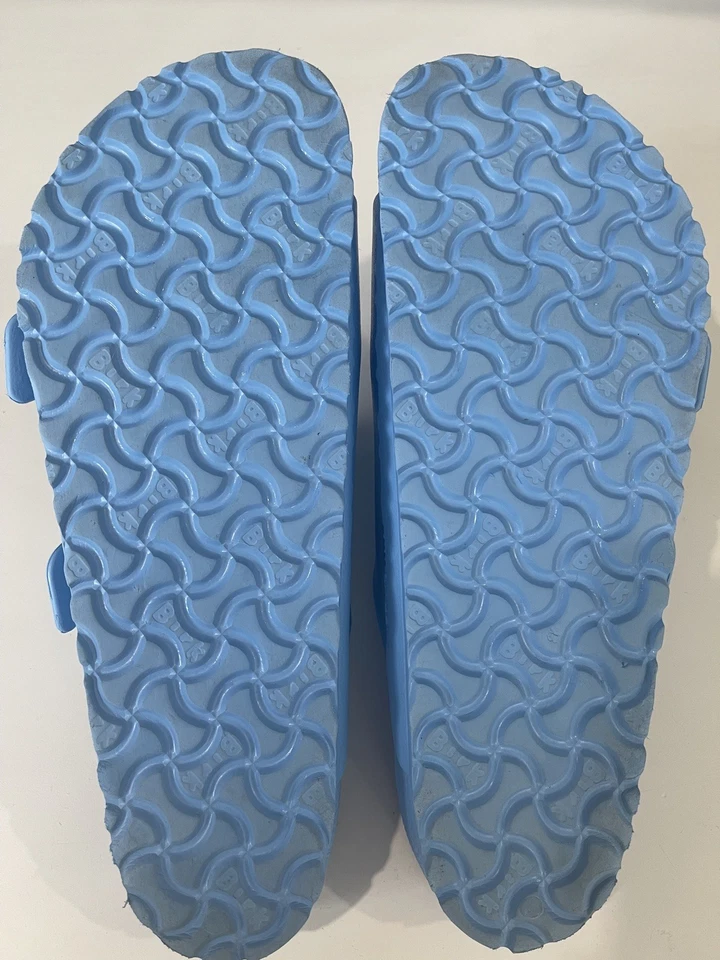 Sandalias Birkenstock Arizona EVA Unisex Azul Ligeras Impermeables Talla 42 Foto 2 de 4