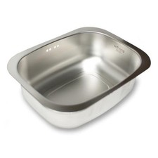 Stainless Steel Washing Bowl Multipurpose Dish Tub Wash Basin Dishpan Sink