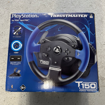 Thrustmaster T150 Force Feedback Racing Wheel, Wired for PS4 PS3 PC
